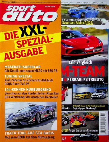 Deckblatt Sport Auto (10/2020)